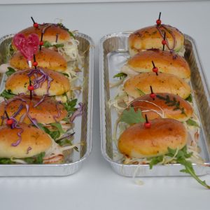 10 mini sandwiches kipfilet